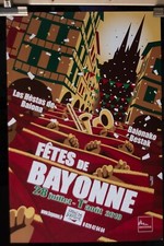 Affiches fêtes bayonne d'occasion  Saint-Jean-de-Luz