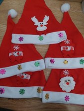 Christmas santa hats for sale  WEDNESBURY