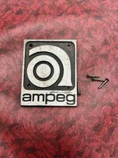 Logotipo de metal Ampeg com parafusos de montagem década de 1960 década de 1970 comprar usado  Enviando para Brazil
