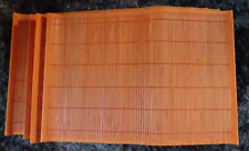 Platzdeckchen platzset bambus gebraucht kaufen  Oschatz