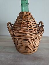 Wicker wrapped green for sale  Saint Petersburg