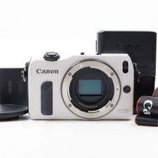 Câmera Digital Sem Espelho Canon EOS M 18.0MP Branca [Quase Perfeita] #3813B comprar usado  Enviando para Brazil
