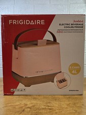 Refrigerador portátil isolado FRIGIDAIRE rosa 6 latas abertura superior, caixa danificada, novo  comprar usado  Enviando para Brazil
