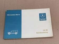 Mercedes benz betriebsanleitun gebraucht kaufen  Deutschland