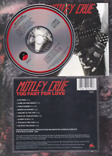 CD MOTLEY CRUE Too Fast For Love 1982 Elektra Red Ring 9 60174-2 Near Mint comprar usado  Enviando para Brazil