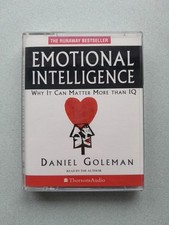Emotional Intelligence original 1995 Thorsons Audiobook Cassette X2 comprar usado  Enviando para Brazil