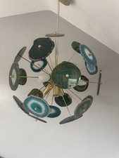 Agate ceiling light for sale  CHIGWELL