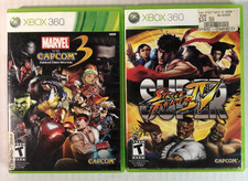 Lote Marvel vs. Capcom 3: Fate of Two Worlds & Super Street Fighter 4 IV Xbox 360, usado comprar usado  Enviando para Brazil