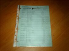 Thatcham parts guide for sale  CHICHESTER