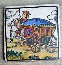 17th terracotta tile d'occasion  Expédié en Belgium