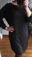 Robe promod noire d'occasion  Rouxmesnil-Bouteilles
