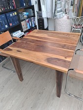 Tisch nussbaum 100x100 gebraucht kaufen  München