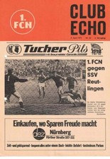 Fussball programmheft 1 gebraucht kaufen  Wiesenbach