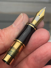 Black gold nib for sale  LYTHAM ST. ANNES
