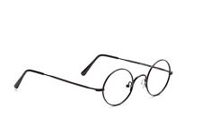 Runde brille schwarz gebraucht kaufen  Gauting
