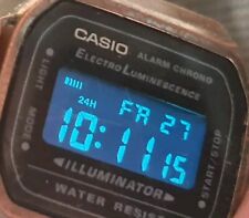 Casio a168we black usato  Roma