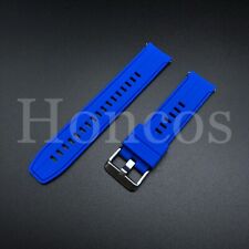 Usado, Pulseira de relógio de corrida de borracha 20 mm para tissue prs516 1853 relógio automático azul comprar usado  Enviando para Brazil