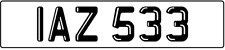 Dateless registration number for sale  FARNBOROUGH