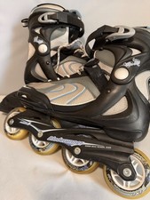 BLADERUNNER PATINS EM LINHA ROLLER BLADES PRO 80 FEMININO 80MM RODA MÁXIMA EUA TAMANHO 10 comprar usado  Enviando para Brazil