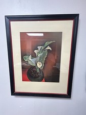 Framed print calla for sale  Houston