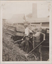 Wakefield MA Antigo 1930 Trabalho de pá por caminhão celeiro Foto Original comprar usado  Enviando para Brazil
