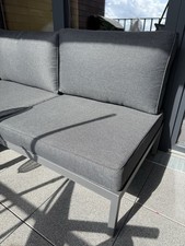 Gartenlounge grau modular gebraucht kaufen  Bremen