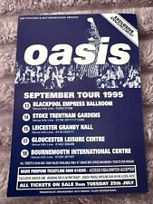 Oasis official september for sale  READING