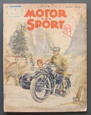 Motor sport 1928 gebraucht kaufen  Deutschland