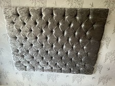 Grey floating headboard for sale  OLDBURY