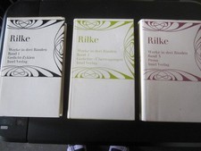 Rilke werke bänden gebraucht kaufen  Krefeld