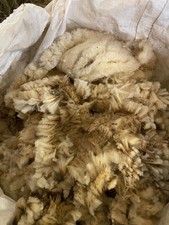 3kg schafwolle rohwolle gebraucht kaufen  Grebenhain