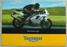Folheto de vendas de motocicletas Triumph Daytona 955i 2002 #T3864694 comprar usado  Enviando para Brazil
