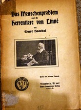 Haeckel ernst menschenproblem gebraucht kaufen  Ettlingen