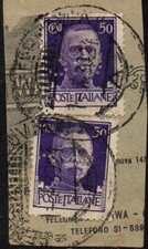 Italia francobolli regno usato  Lodi