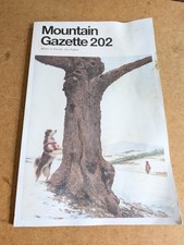 Mountain Gazette magazine #202 Large Format Photography Art Ski Cover Stained segunda mano  Embacar hacia Mexico
