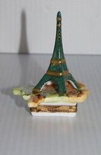 PAINTE MAIN LIMOGES FRANÇA TORRE EIFFEL CAIXA DE BUGIGANGAS LTD ED 002/250 comprar usado  Enviando para Brazil