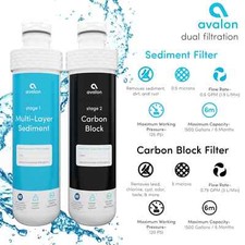 Filtros de substituição Avalon 2 estágios para dispensadores/resfriadores de água sem garrafa comprar usado  Enviando para Brazil