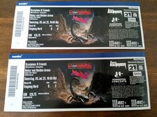 Tickets sitzplätze scorpions gebraucht kaufen  Camburg