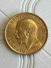 1913 gold sovereign for sale  STOURBRIDGE