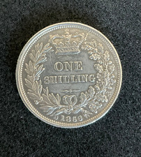 1856 victoria shilling for sale  OSWESTRY