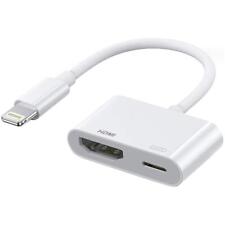 Adaptador conversor AV digital Apple Lightning para HDMI A1438, MD826AM/A genuíno comprar usado  Enviando para Brazil