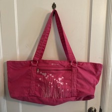 Bolsa tapete de ioga GAIAM rosa quente com coração lona comprar usado  Enviando para Brazil