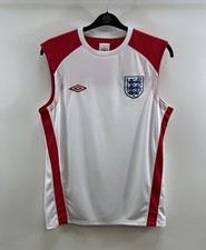 Colete de futebol England Training 2010/11 adultos grande Umbro D236 comprar usado  Enviando para Brazil