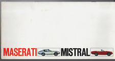 Maserati mistral 1967 for sale  UK