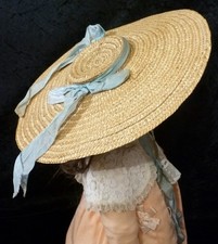 Antique straw bonnet for sale  HASTINGS