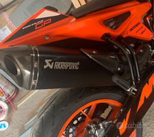 Silenziatore akrapovic ktm usato  Drapia