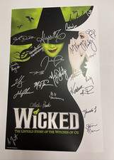 Signed wicked broadway for sale  New York