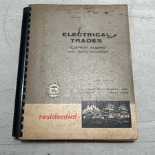 Blueprint Reading for Electrical Trades   Code, Theory, Installation 1969 Learn, usado comprar usado  Enviando para Brazil