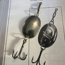 Esca pesca vintage usato  Spedire a Italy