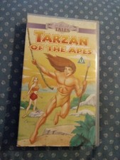 Tarzan apes vhs for sale  CANNOCK